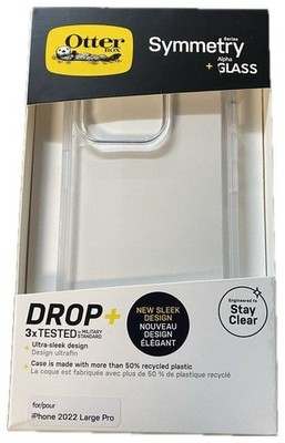 OtterBox Symmetry Clear + Alpha Glass iPhone 14 Pro Transparent Schutz-Set