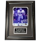 Bo Jackson Signed 8x10 Framed Photo Raiders "HEISMAN" GA Auth No Glass Display