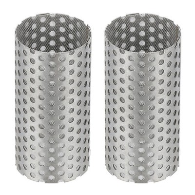 2 Pcs 28mm OD Strainer Mesh, 55mm H 80 Mesh Screen Y Shaped Strainer Valve Mesh