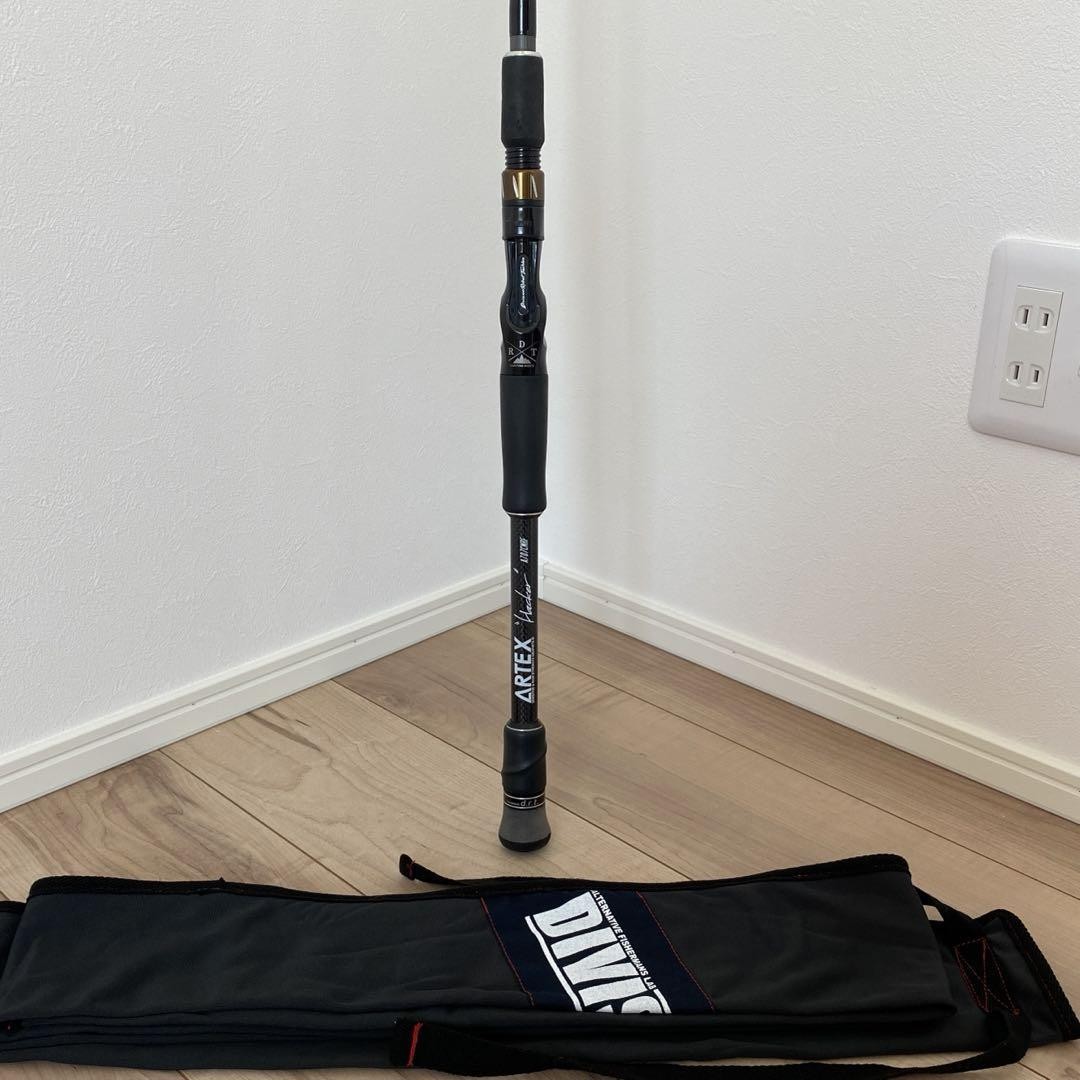 Drt Artex Hacker A707CMRF Fishing Rod Complete Set Used | eBay