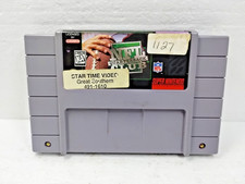 NFL Quarterback Club Authentic Super Nintendo SNES (1995)