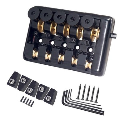 Schaffen Sie einen unverwechselbaren Sound mit 5 Saiten ohne Kopf f??r Basssteg