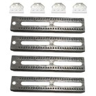 (4) Pontoon Boat Trailer 12" Bolster Bunk Board Adjustable Swivel Bracket Kits