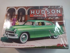 1954 Hudson Hornet Special 1/25 Scale Plastic Model Kit Moebius Ages 15+ NEW