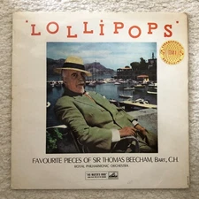 HMV  ASD 259   W/G  ED1     LOLLIPOPS,     Sir Thomas Beecham