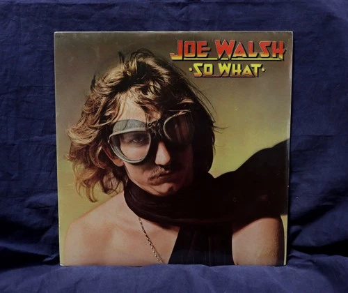 JOE WALSH~VERY RARE SEALED LP~SO WHAT~1974 USA 1st PRESS~EAGLES~NO CUTOUTS~OOP