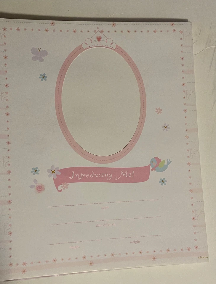 Libro de bebé Disney Baby Keepsake con castillo y carruaje de Cenicienta’s Foto 4 de 4