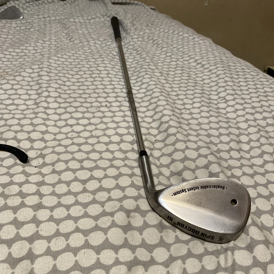 Club de Golf Spin Doctor RI Wedge 60° Inserto Reemplazable Eje de Acero Foto 2 de 4