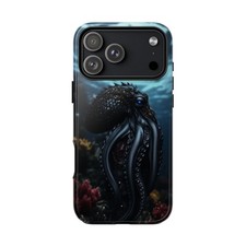 For iPhone / Galaxy / Pixel Gothic Octopus Ocean Depths Phone Case