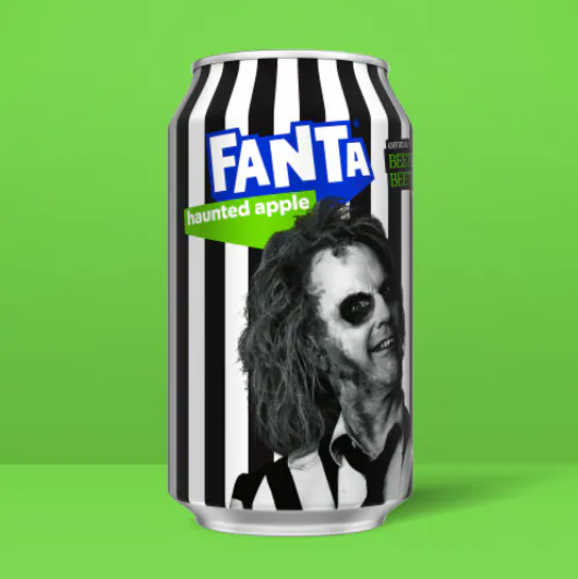 Limited Edition Fanta x Beetlejuice Haunted Apple Flavored 12 FL OZ Can NEW | eBay Limited Edition Fanta x Beetlejuice Haunted Apple Flavored 12 FL OZ Can NEW | eBay