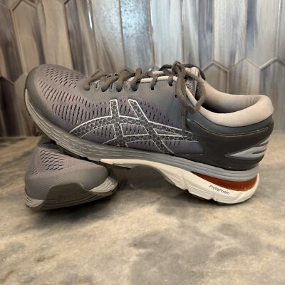 Asics Gel-Kayano 25 Gray Athletic Running Shoes Women's Sneakers Size 11