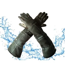 Waterproof Animal Handling Gloves Antiscratch/bite Protective Long Gloves For Pe