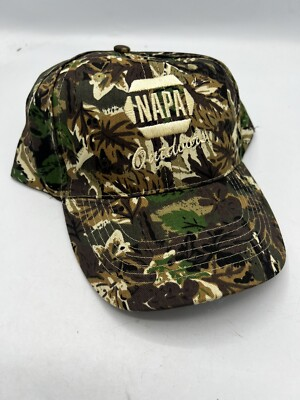 #ad NAPA Outdoors Camouflage Hat Baseball Cap Adjustable Strap Napa Auto Parts Camo $12.76