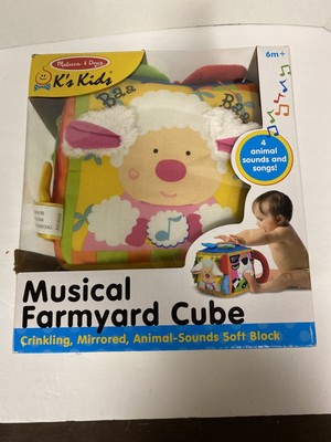 melissa & doug musical farmyard cube