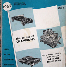 Original 1962 Hot Rod Custom Catalog Ford Drag Racing Scta Nhra Vintage Parts