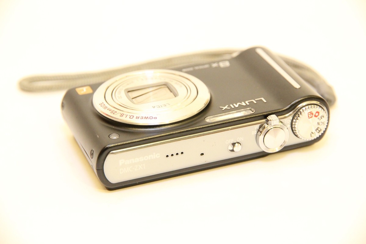 Panasonic - m Panasonic DMC-ZX1 Compact Digital Camera Leica Lens 8x Zoom