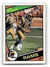 1984 Topps #283 Vince Ferragamo Los Angeles Rams FOOTBALL