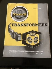 1948 Vintage STANCOR Transformers TransformersBROCHURE CATALOG 140H