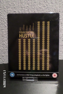STEELBOOK AMERICAN HUSTLE BLU RAY AUS SAMMLUNG NEU OVP IN FOLIE HIGH GLOSS