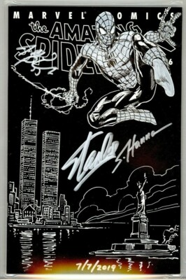 💥AMAZING SPIDER-MAN V2 #36 CGC SS9.8 STAN LEE-HANNA-STRACZYNSKI 9