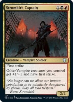 MTG - STROMKIRK CAPTAIN - INNISTRAD CRIMSON VOW - MAGIC - EN 