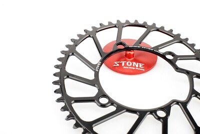 Corona Catena Ovale Stone Per Shimano 9-11 Velocità – BCD110, 4 Bracci, Per Mountain Bike - 2