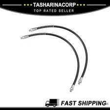 Universal Piece of 2 24" 1/8" NPT Trailer Grease Gun Flex Hose Extension Non-Sl