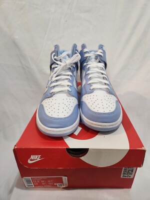 Nike Dunk High Aluminum DD1869-107 Size 11.5W/ 10M UNC University