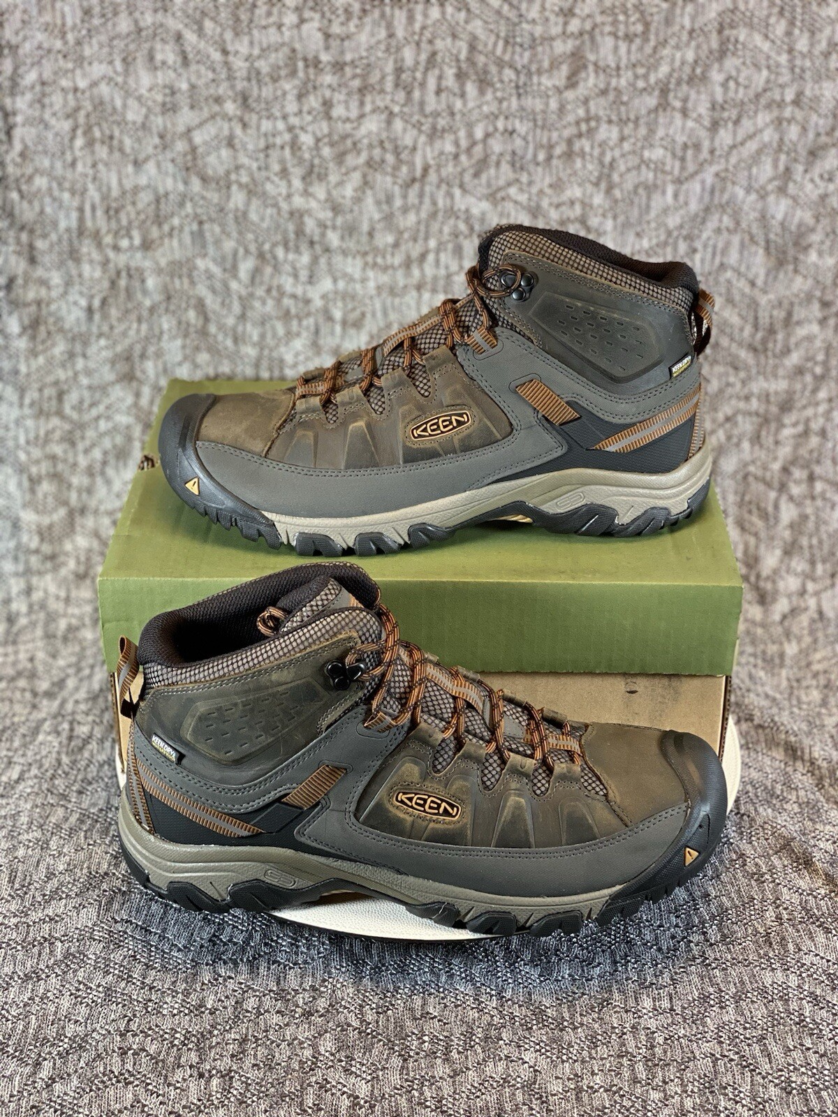 Scarpe da trekking Keen Targhee III Mid impermeabili da uomo taglia 14