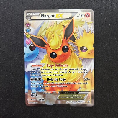Flareon EX RC28/RC32 (海外版) Flareon EX RC28/RC32 Generations Ultra Rare Full Art Holo