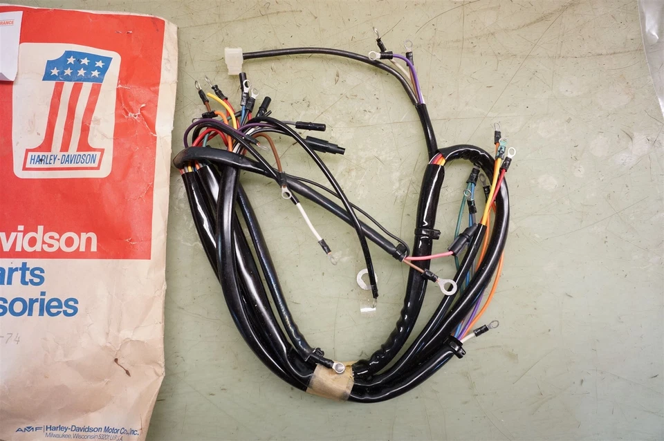 Жгут проводов основной Harley 70255-74 Nos fx Kickstart Super glide *CBZ4 - Изображение 3 из 4