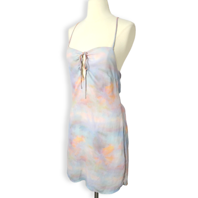 pastel backless dress Ruched Backless Halterneck Gown in Pastel Yellow - 2