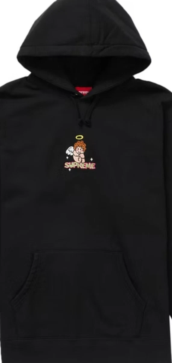Supreme Angel Hooded Sweatshirt Black - Size XL