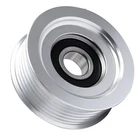 Billet Aluminum Grooved Tensioner Pulley for LSX LS1 LS2 LS3 LS6 5.3 6.0 6.2