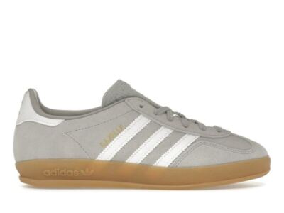adidas Gazelle Indoor Grey White - JQ0176