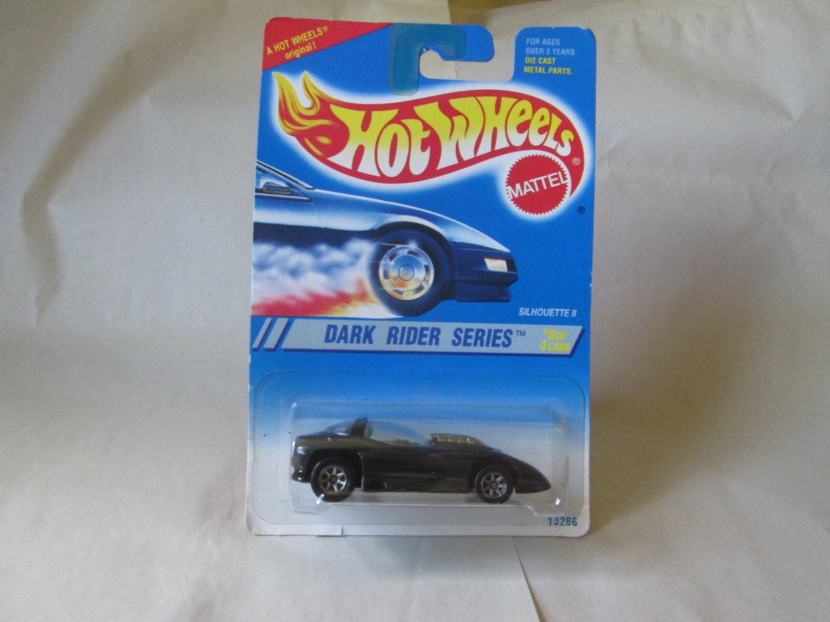 1994 Mattel Hot Wheels Dark Rider Series Black Silhouette II 1994 Mattel Hot Wheels Dark Rider Series Black Silhouette II