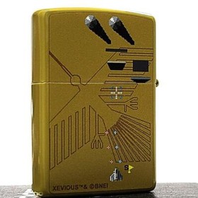 Zippo lighter Namco Legendary Xevious Famicom unused item imported from Japan