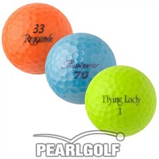 25 BUNTE MARKEN MIX GOLFBÄLLE - AAAA - AAA -...