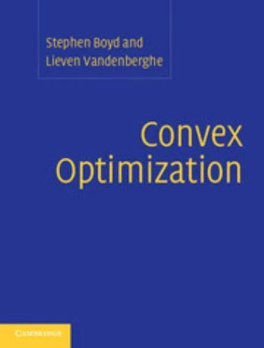 Convex Optimization by Lieven Vandenberghe and Stephen Boyd (2004, Hardcover)