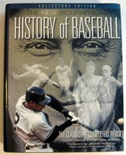 THE NEW BIOGRAPHICAL HISTORY of BASEBALL ~ 2002 HBDJ Book
