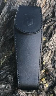 Swiss Army Medium Leather Knife Clip Pouch, Victorinox Item # 33255, New In Box