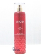 BATH BODY WORKS STRAWBERRY POUND CAKE FRAGRANCE BODY MIST SPRAY 8 FL OZ