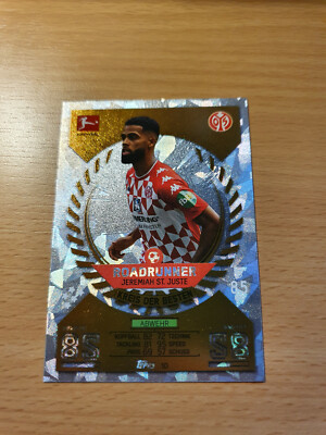 2021-2022 21-22 Topps Match Attax Kreis Besten Jeremiah St. Juste 1.FSV Mainz 05