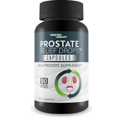Prostate Relief Drops Capsules - Natural Prostate Supplement for Men