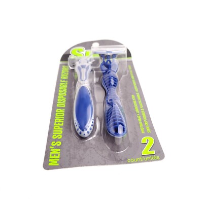 Six Assured For Men Superior Disposable Razors Pivoting Head Smooth USA Seller