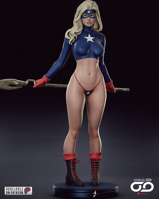 Star Girl, 220mm, 12K Resin Model Kit Painted 3d Printed DIY Figure