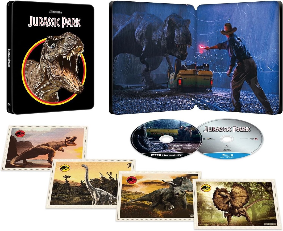 New Jurassic Park 30th Anniversary Edition 4K Ultra HD+Blu