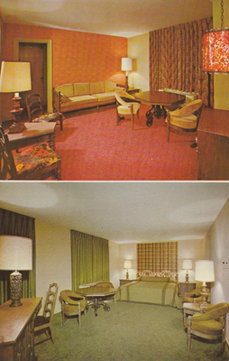 #ad Lexington KY Kentucky The Campbell House Inn Interior Vintage Postcard A 7680 $2.92