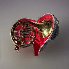 Getzen Double French Horn.          Serial : 0112358 