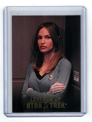 JOLENE BLALOCK AS T'POL LEGENDS OF STAR TREK CARD L8 LIMITED EDITION OF 1701